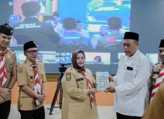 Bupati Bengkalis Luncurkan Buku Profil Ulama Kharismatik Kabupaten Bengkalis Jilid II, Meneladani Sosok dan Perjuangan