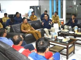Bupati Anambas dan BPS Kepri Koordinasikan Data Statistik Migas di Medco Matak Base