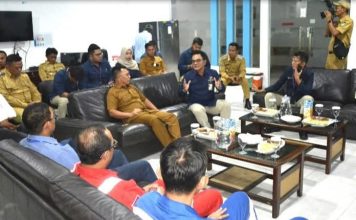 Bupati Anambas dan BPS Kepri Koordinasikan Data Statistik Migas di Medco Matak Base