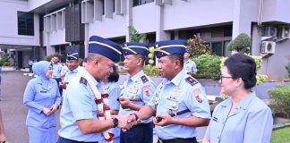 Danlanud RSA Natuna Hadiri Passing In dan Passing Out Pangkodau I di Jakarta