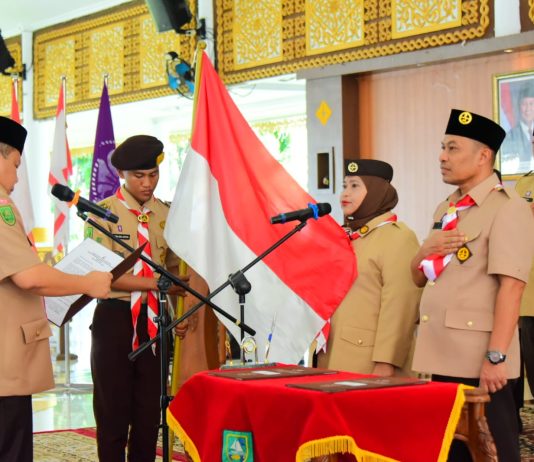 Mabicab, Kwarcab serta LPK Pramuka Bengkalis Dikukuhkan, Siap Wujudkan Pramuka yang Aktif dan Inovatif