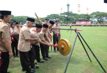Bupati Asahan Buka Jambore Gerakan Pramuka Cabang Asahan Tahun 2026