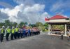 Polres Natuna Gelar Apel Kesiapsiagaan Pengamanan Ibadah Kenaikan Yesus Kristus dan Pelayanan Libur Nasional
