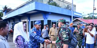 Danlanud RSA Sambut Kunjungan Pangkogabwilhan I di Natuna