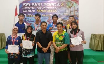 Seleksi Atlet POPDA Digelar Mandiri, PTMSI Natuna Harap Dukungan Pemda untuk Pembinaan