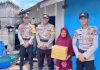 Polsek Pulau Laut Laksanakan Jumat Berkah Berbagai untuk masyarakat 