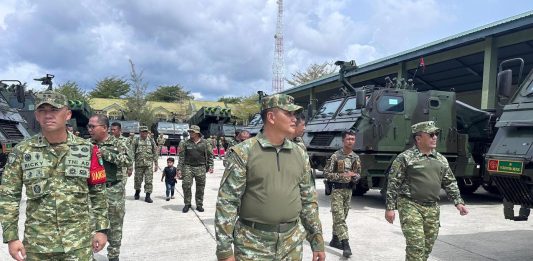 Pangkogabwilhan I Tinjau Kesiapan Operasional Batalyon Komposit 1/Gardapati Natuna