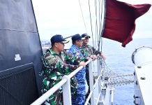 Danlanud RSA Dampingi Pangkogabwilhan I Tinjau Operasi Laut di Natuna