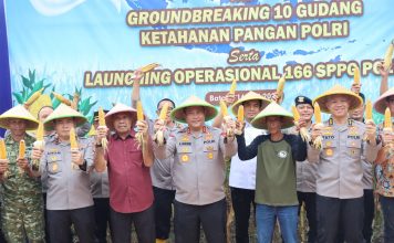 Kapolda Kepri Hadiri Panen Raya Jagung Serentak Kuartal II Bersama Presiden RI Secara Virtual