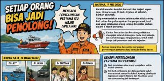 Setiap Orang Bisa Jadi Penolong, SAR Natuna Ajak Masyarakat Kuasai Pertolongan Pertama