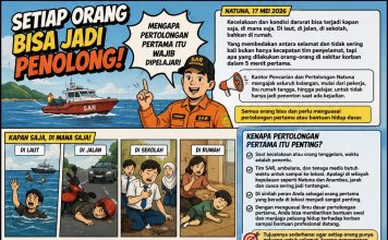 Setiap Orang Bisa Jadi Penolong, SAR Natuna Ajak Masyarakat Kuasai Pertolongan Pertama
