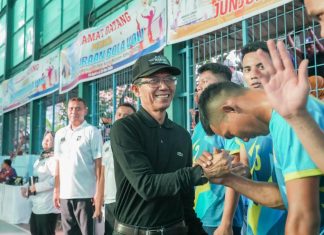 Amsakar Achmad Tutup Rangkaian Kejuaraan Voli Piala Walikota 2026, BP Batam dan PGRI Sajikan Laga Final Sengit
