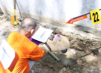 Satreskrim Polres Lingga Rekonstruksi Kasus Pembunuhan, Peragakan 25 Adegan