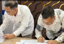 Bupati Anambas Teken NPHD Bersama Bulog, Perkuat Ketahanan Pangan Daerah