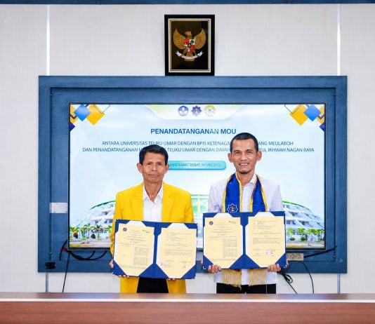 BPJS Ketenagakerjaan dan UTU Jalin MoU, Mahasiswa KKN dan Magang Kini Dapat Perlindungan Jaminan Sosial Ketenagakerjaan