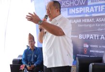Bupati Asahan Berbagi Kisah Inspiratif Saat Talk Show di SMAN 1 Meranti