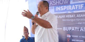 Bupati Asahan Berbagi Kisah Inspiratif Saat Talk Show di SMAN 1 Meranti
