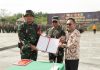 Sekda Bengkalis Hadiri Penutupan TMMD Ke-128 di Pinggir, Apresiasi Sinergi TNI dan Pemerintah Daerah