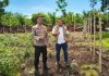Polsek Bukit Batu dan Warga Pangkalan Jambi Siapkan Lahan Jagung