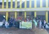 HMPS PGSD Umbuton Gelar Aksi Bersih-Bersih Bersama Pemkot Baubau Jelang Iduladha