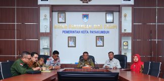 Pemko Payakumbuh Dukung Langkah Pempus dalam Percepatan Rehabilitasi dan Rekonstruksi Pasca Bencana
