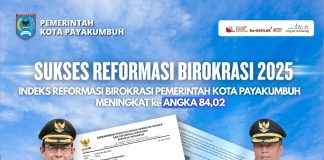 Pemko Payakumbuh Kembali Catat Capaian Positif dalam Pelaksanaan Reformasi Birokrasi