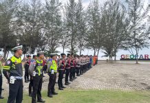 Polres Natuna Gelar Apel Gabungan Pengamanan Malam Idul Adha 1447 H