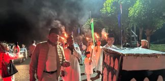 Semarak Idul Adha, SAR Natuna Bersama Warga Ranai Darat Gelar Malam Takbiran