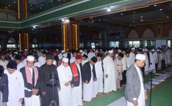 Wabup bersama Masyarakat Bengkalis, Laksanakan Salat Idul Adha di Masjid Istiqomah