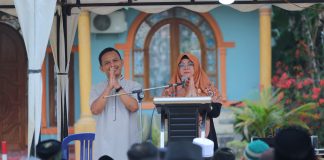 Bupati Siak Salat Idul Adha Bersama Ribuan Warga di Kampung Mandiangin