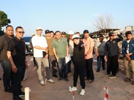 Tinjau Underpass Pelita hingga Tanjung Piayu, Li Claudia Dorong Percepatan Infrastruktur