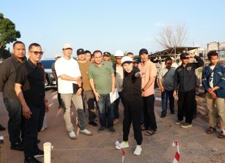 Tinjau Underpass Pelita hingga Tanjung Piayu, Li Claudia Dorong Percepatan Infrastruktur