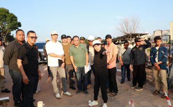 Tinjau Underpass Pelita hingga Tanjung Piayu, Li Claudia Dorong Percepatan Infrastruktur