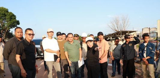 Tinjau Underpass Pelita hingga Tanjung Piayu, Li Claudia Dorong Percepatan Infrastruktur