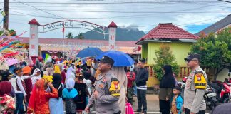 Polres Natuna Bersinergi Amankan Pawai dan Pagelaran Seni SDN 001 Ranai