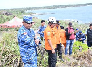 Dari Natuna untuk Indonesia, Garuda Pancasila Berkibar di Geosite Tanjung Datuk