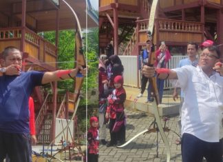 Launching FAC Berlangsung Meriah, Rinaldi dan Syamsul Unjuk Kemampuan Memanah