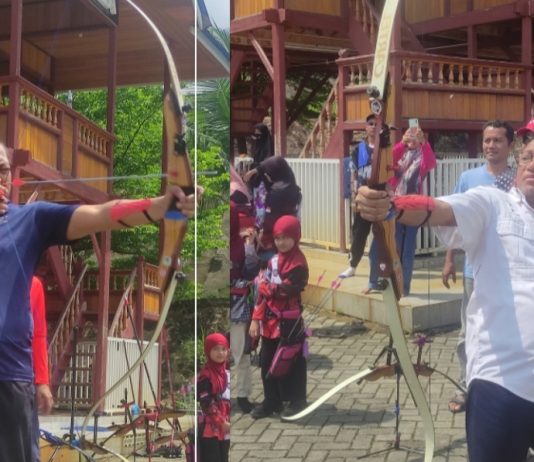 Launching FAC Berlangsung Meriah, Rinaldi dan Syamsul Unjuk Kemampuan Memanah
