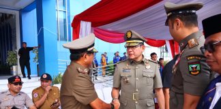 Hadiri Upacara Gelar Pasukan di Politeknik Pelayaran Sumbar, Zulmaeta Tegaskan Hal Ini