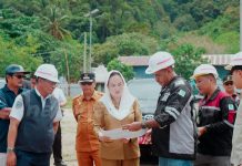 Bupati Cwn Sui Lan Tinjau Revitalisasi Pelabuhan Selat Lampa, Target Rampung Bertahap 3 Tahun