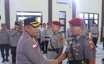 Kapolres Natuna Pimpin Sertijab Kasatreskrim dan Pelantikan Kasat Binmas