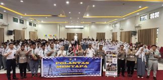 Polda Kepri Tanamkan Budaya Tertib Lalu Lintas Melalui “Police Goes To School” di SMK Ibnu Sina Batam