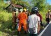 Tim SAR Natuna Evakuasi Korban Kecelakaan Lalu Lintas di Jalan Sungai Ulu Bunguran Timur