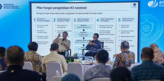 Menaker: BPJS Ketenagakerjaan Harus Jadi Motor Penggerak K3