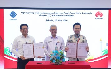 Kemnaker dan Huawei Indonesia Perkuat Kemitraan Pengembangan SDM dan Program Magang