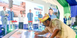 Gedung Pendukung Proyek Konversi Energi Angin Pertama di Indonesia Diresmikan di Batam