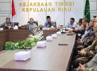 Wagub Kepri dan Abpednas Audiensi ke Kejati, Dorong Desa Jadi Bagian Pembangunan Terintegrasi