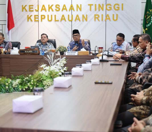 Wagub Kepri dan Abpednas Audiensi ke Kejati, Dorong Desa Jadi Bagian Pembangunan Terintegrasi