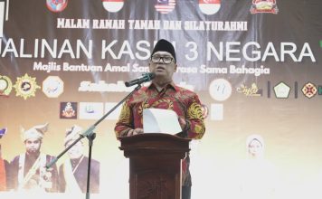 Wagub Kepri Nyanyang Hadiri Amal Jalinan Kasih 3 Negara di Moro, Perkuat Solidaritas Lintas Bangsa