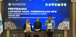 WTP ke-15 untuk Bintan, Roby Kurniawan Apresiasi Kerja Kolektif Seluruh OPD